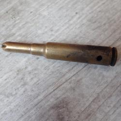 Cartouche, munition propulsive (?) neutralisée pour Rubin Schmidt 7,5 suisse