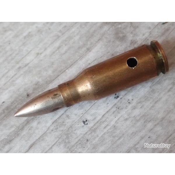 Cartouche, munitions neutralise, calibre 7,62 Kalash AK47