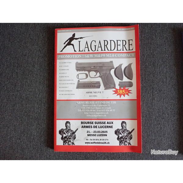 Catalogue armes LAGARDERE Mars - Dcembre 2025