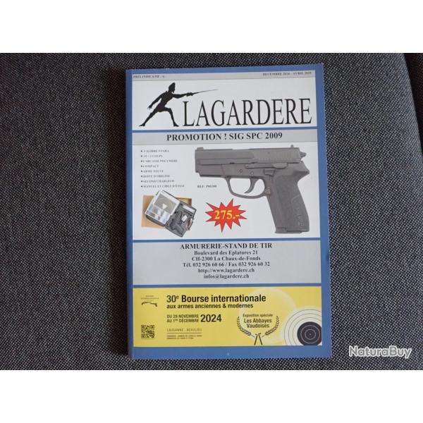 Catalogue armes LAGARDERE - Dcembre 2024 - Avril 2025