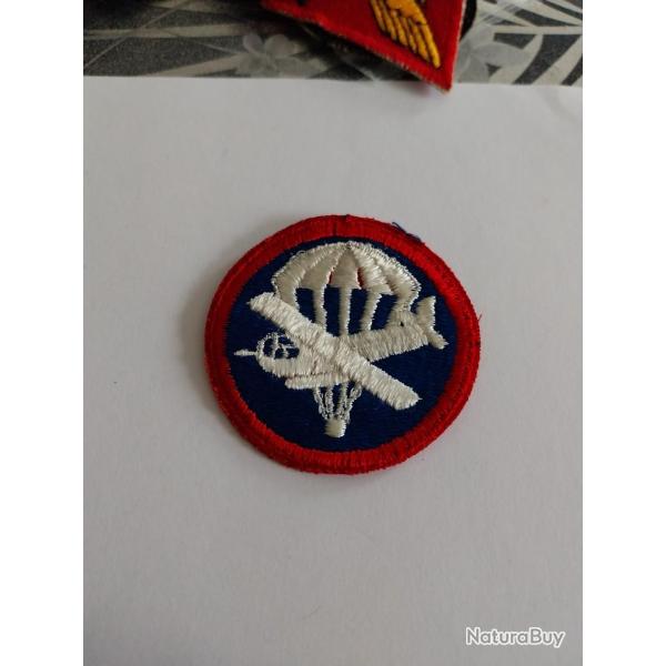 Patch arme us GLIDER PARACHUTISTE AIRBORNE CALOT original 1