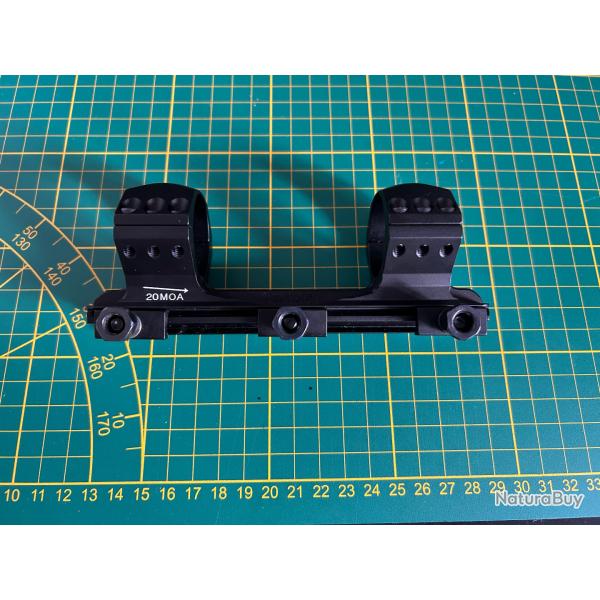 Montage monobloc X-Accu Vector Optics 34mm 20moa profil moyen