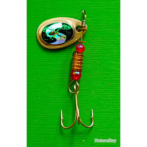 Cuiller tournante pour tuites, perches et autres carnassiers - 2.40 gr - CT-M6