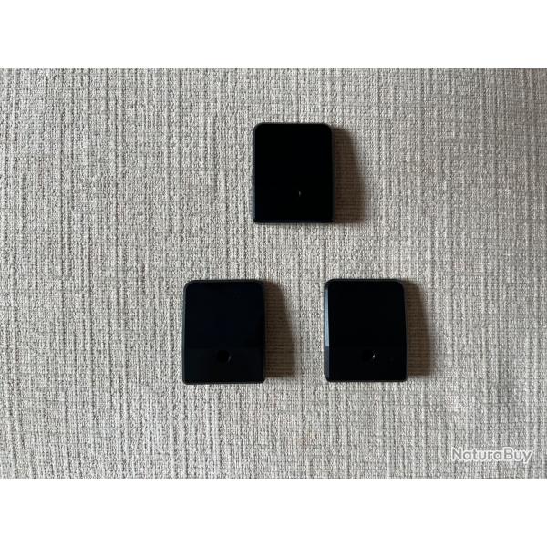 Lot de 3 talons de chargeur alu CZ 75 TS NEUF