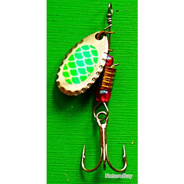 Cuiller tournante pour tuites, perches et autres carnassiers - 2.50 gr - CT-M5