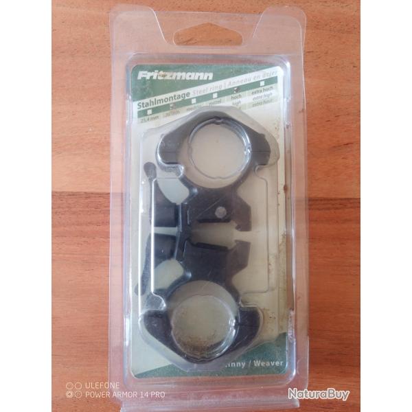 Colliers Fritzmann acier 30mm