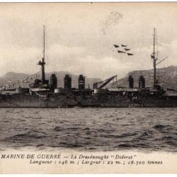 CPA - Marine de Guerre-Le Dreadnought " Diderot -N°904