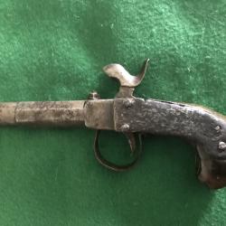 VIEUX PISTOLET DE VOYAGE