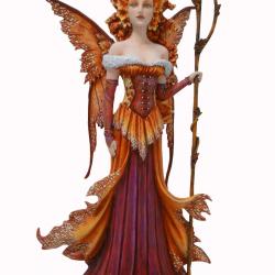 Grande Fée  Amy Brown Pumpkin Queen  de  44 cm
