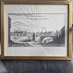 2 gravures très rare année 1660 Caspar MERIAN