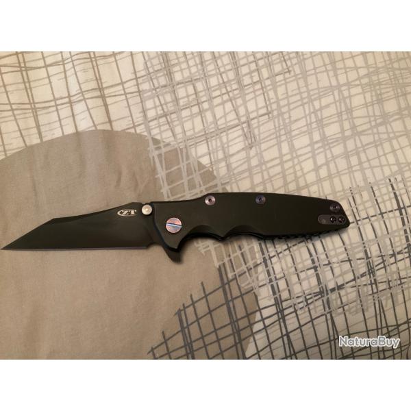 VEND CIUTEAU PLIANT ZRO TOLRANCE RICK HINDERER DESIGN BLACK