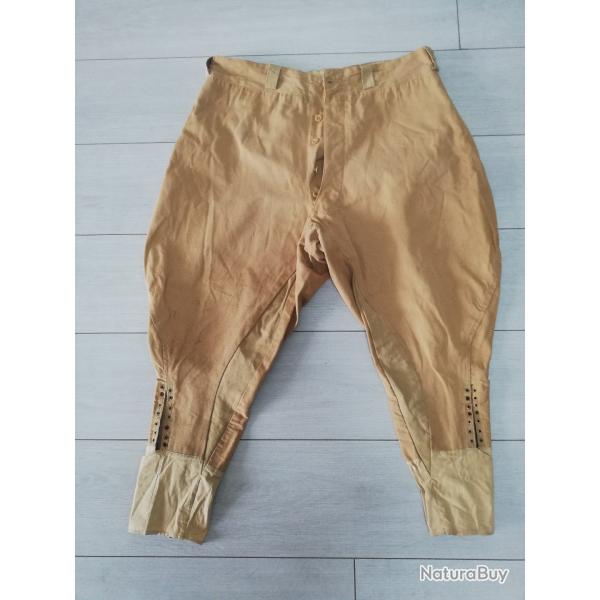 Pantalon culotte officier franais ww2
