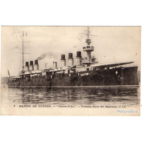 CPA - MARINE  DE GUERRE-" Jeanne- d'Arc " -Vaisseau - cole des Aspirants N252