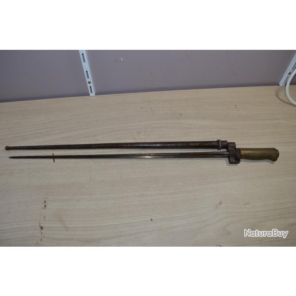 Baionnette pour Fusil LEBEL Franais Rosalie 1886 Poilu French 1914/1918