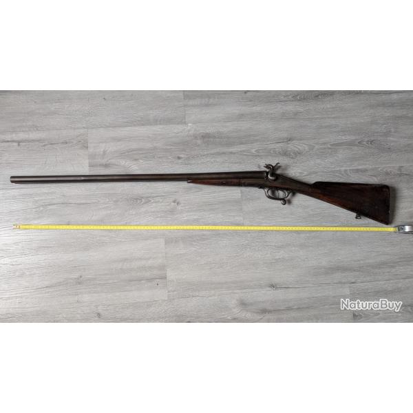 fusil de chasse  broches calibre 12 canon bernard