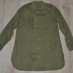 Chemise Militaire Française 1944/1945. LA CHEMISE MODÈLE 1945 France 1939/1945 Indochine  (23)