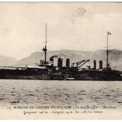 CPA - MARINE DE GUERRE FRANÇAISE - Le Dreadnought"Mirabeau - N°903