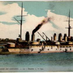 CPA - MARINE  DE GUERRE -Le " Danton Cuirasse N° 518