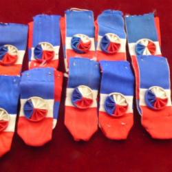 10 RUBANS MEDAILLE DU TRAVAIL AVEC ROSETTE