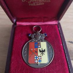 Médaille militaire ITALIE MODÈNE  D'ACADÉMIE MILITAIRE 1859