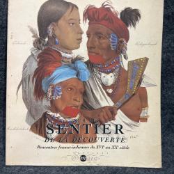 Livre sur le sentier de la découverte rencontres franco-indiennes du 16eme au 20 eme