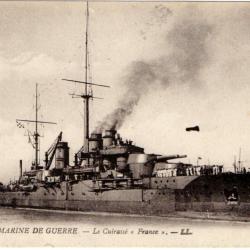 CPA - MARINE  DE GUERRE -Le Cuirasse - France N° 509