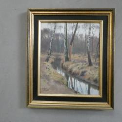 TABLEAU Huile sur panneau GF ROTIG