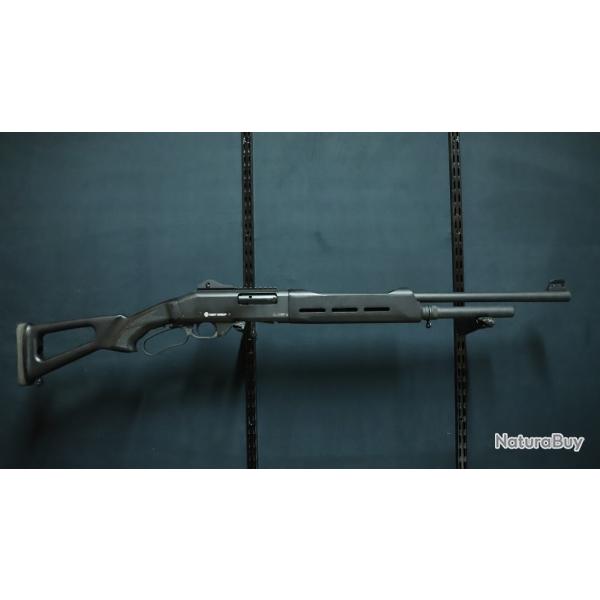 Second choix // Fusil  levier sous-garde Hunt Group Arms L12-05 Noir ; 12/76 bille acier