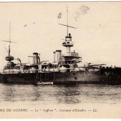 CPA - MARINE  DE GUERRE -Le "Suffren " Cuirasse a Escadre N°919