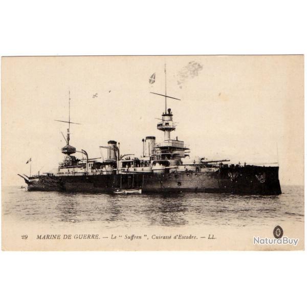 CPA - MARINE  DE GUERRE -Le "Suffren " Cuirasse a Escadre N919