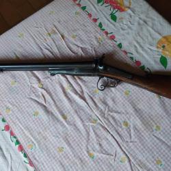 Fusil à broche type Lefaucheux  Saint Etienne  COACH GUN en calibre 16/65
