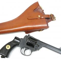 Etui cuir officier pour revolver Enfield commando 380