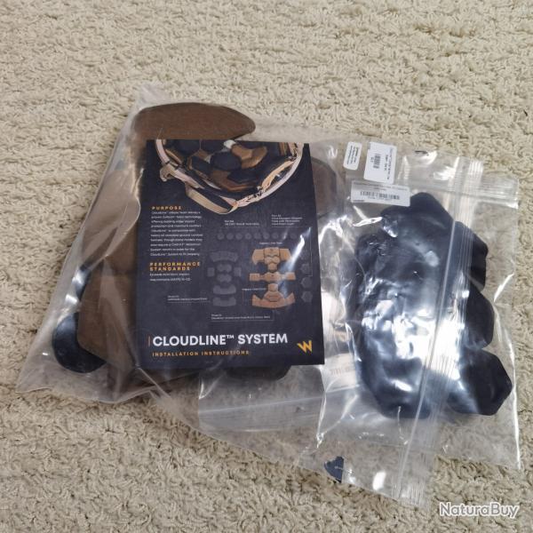 Teamwendy cloudline system Coussinets de confort pour casque