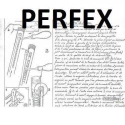 5 pages de DEMONTAGE ET CARACTERISTIQUES du fusil PERFEX MANUFRANCE (envoi par mail) (m2435)