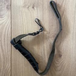 Dragonne police vintage MR73 ou revolver cuir