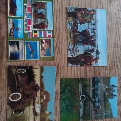 4 Cartes postale Arromanches - débarquement