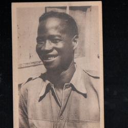 cpa soldat malgache catéchiste de ses compagnons de france