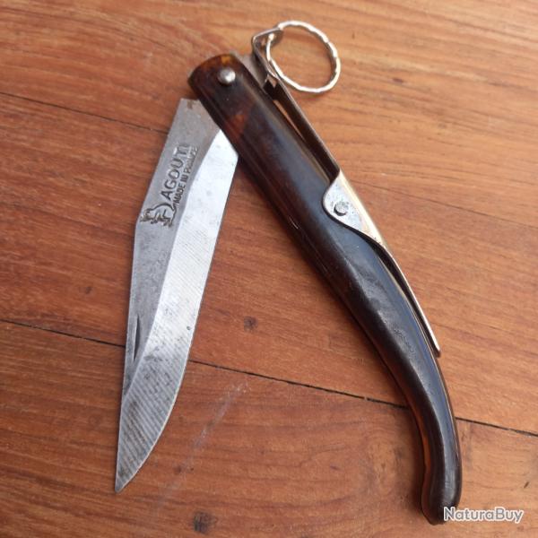 Couteau AGOUTI MADE IN FRANCE Manche en Rsine