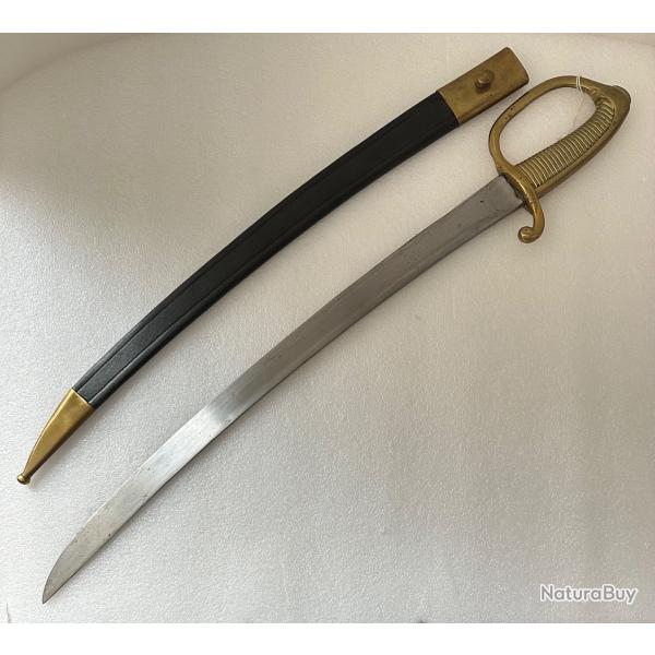 SABRE D'INFANTERIE, dit briquet, de la Manufacture de Versailles avec fourreau Modle an IX