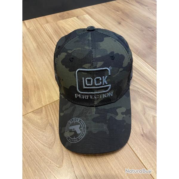 Casquette GLOCK camo multicam dark