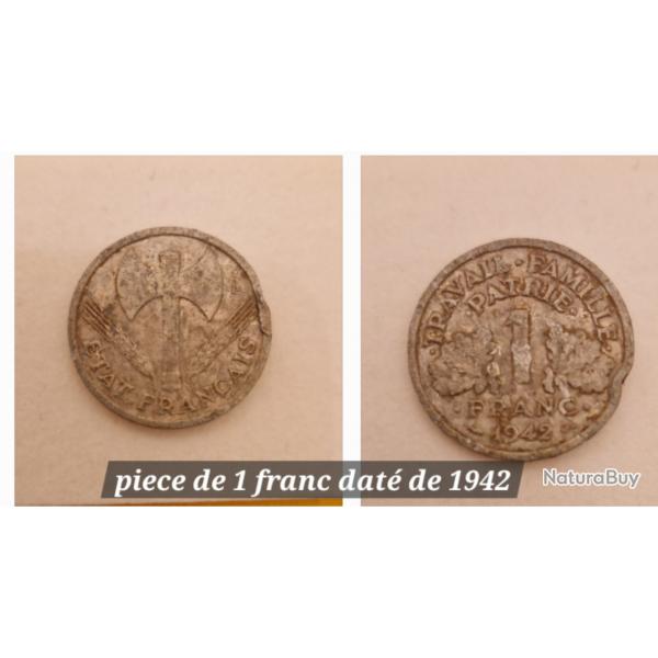 Piece de 1 frs