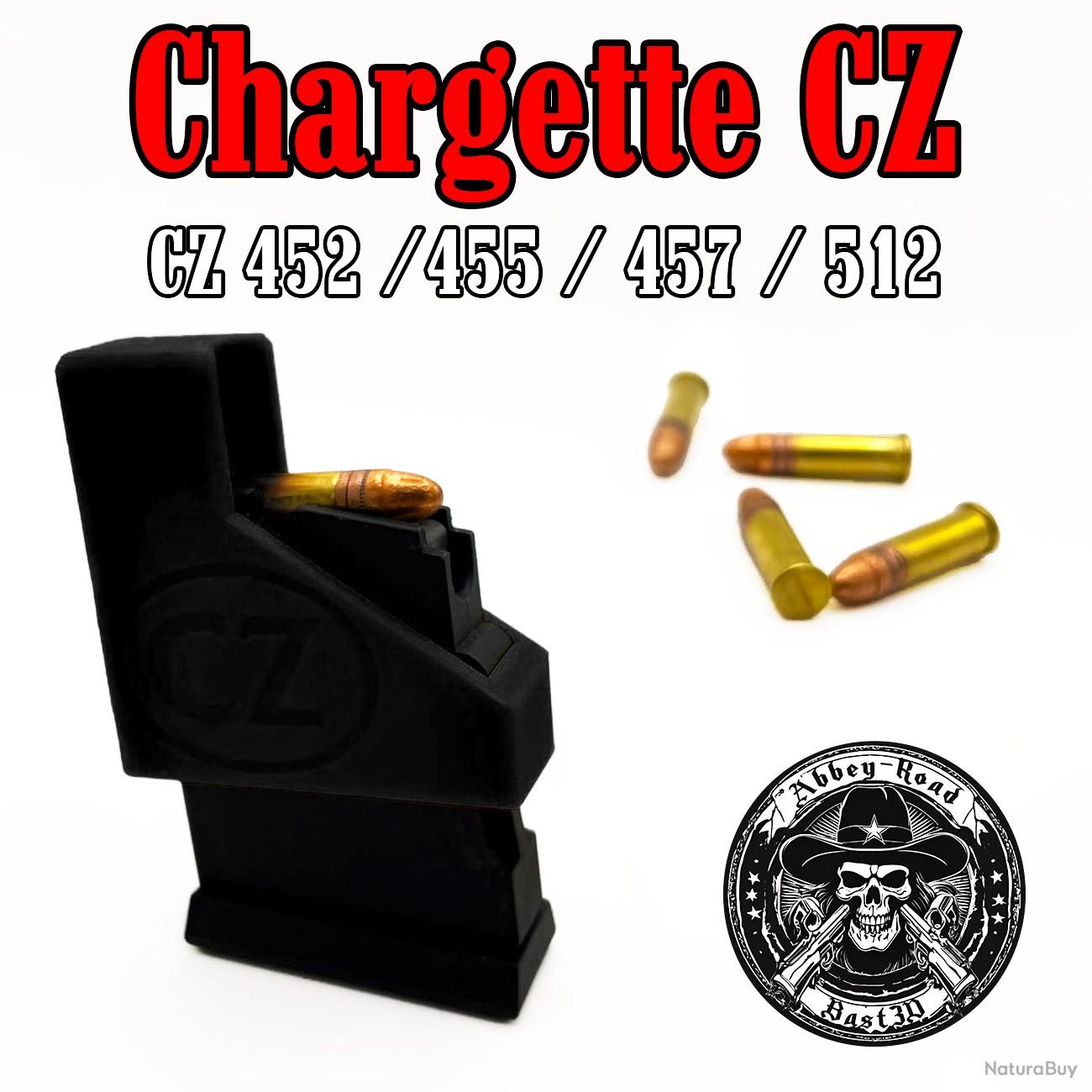 Chargette CZ 452 455 457 512 - Noir - Bast3D - Chargettes (13513187)