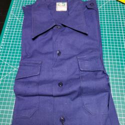 CHEMISE MODELE 48 POUR CHASSEURS ALPINS OU A PIED PERIODE GUERRE D'ALGERIE