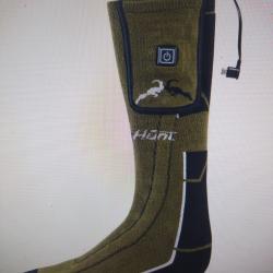 Chaussettes chauffante pro hunt by Verney Carron