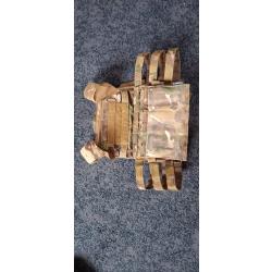 Crye precision JPC 2.0 taille M multicam + front panel triple 5.56 crye