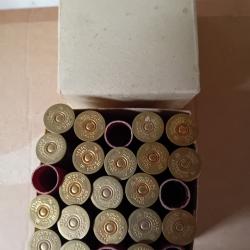 Boîte de 25 douilles anciennes cartons  WINCHESTER cal 16CAL