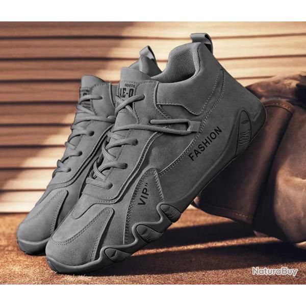 Basket decontract du 39 au 44 Beige, Grise ou Noir au Choix