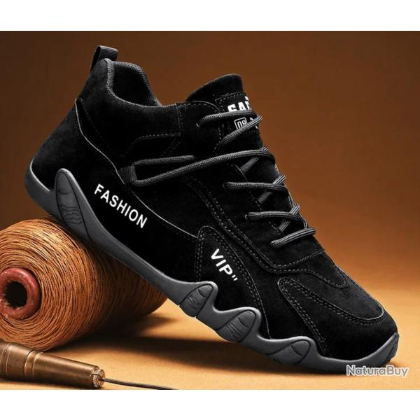 ENCHERE 1 EURO ....Basket decontract du 39 au 44 Beige, Grise ou Noir au Choix