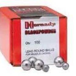 Balles poudre noire HORNADY cal.36 (.375) /100