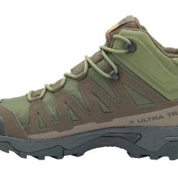 Chaussures Salomon X Ultra Tracker Mid Gtx Vert  - 40 2/3